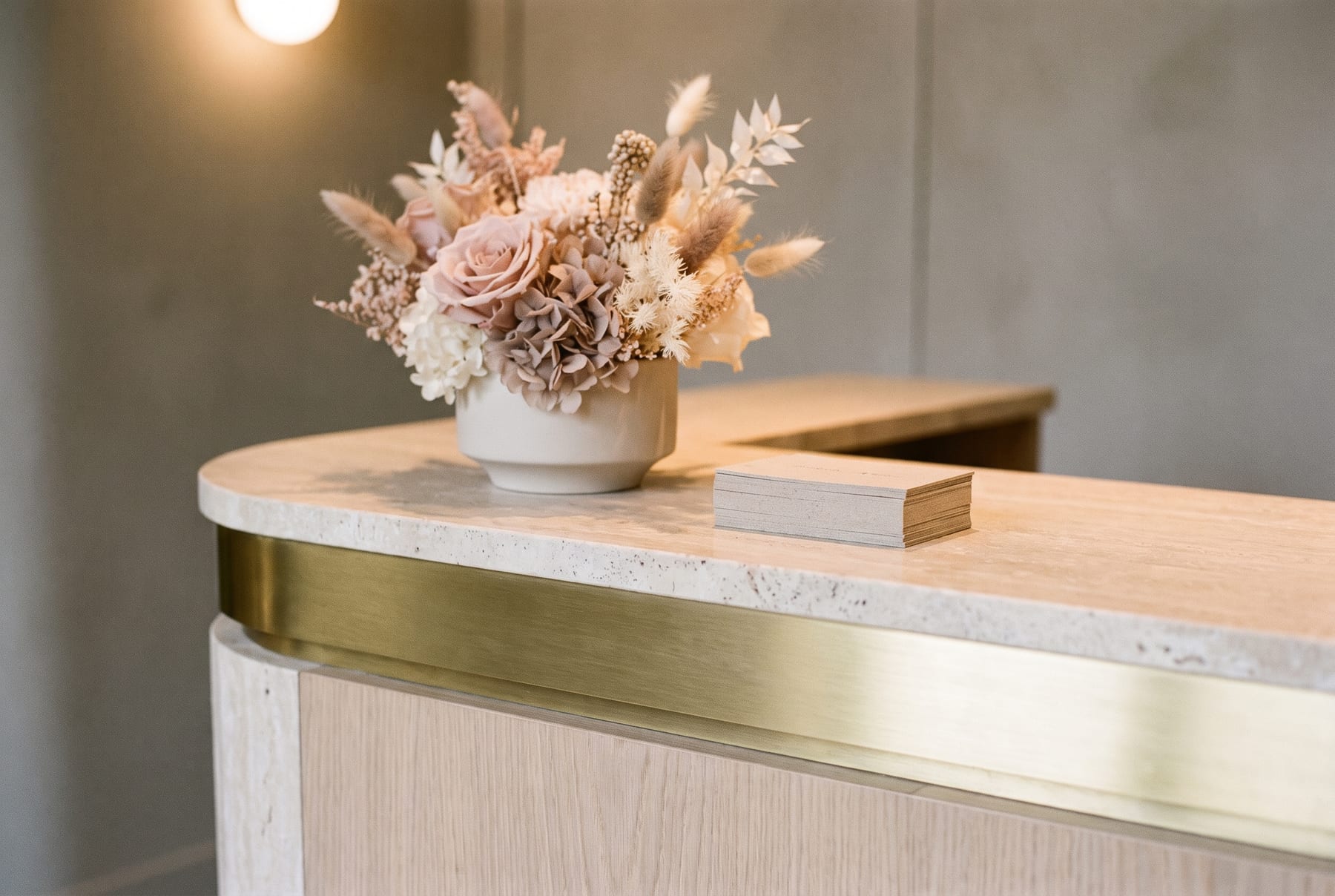 The reception at Connor George Aesthetics